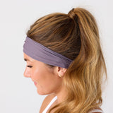 Reshma Non Slip Cloth Comfort Soft Workout Women Headbands Cocoa #cocoa