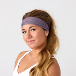 Reshma Non Slip Cloth Comfort Soft Workout Women Headbands Cocoa #cocoa
