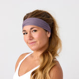 Reshma Non Slip Cloth Comfort Soft Workout Women Headbands Cocoa #cocoa