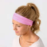 Reshma Non Slip Cloth Comfort Soft Workout Women Headbands Pink #pink