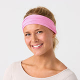 Reshma Non Slip Cloth Comfort Soft Workout Women Headbands Pink #pink