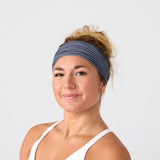 Rita Non Slip Cloth Comfort Soft Workout Women Headbands Multi Herringbone #multi_herringbone