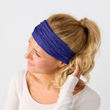 Rita Non Slip Cloth Comfort Soft Workout Women Headbands Violet Sketch Lines #violet_sketch_lines