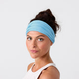 Rita Non Slip Cloth Comfort Soft Workout Women Headbands Blue Aura #blue_aura