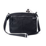crossbody canvas purse #black