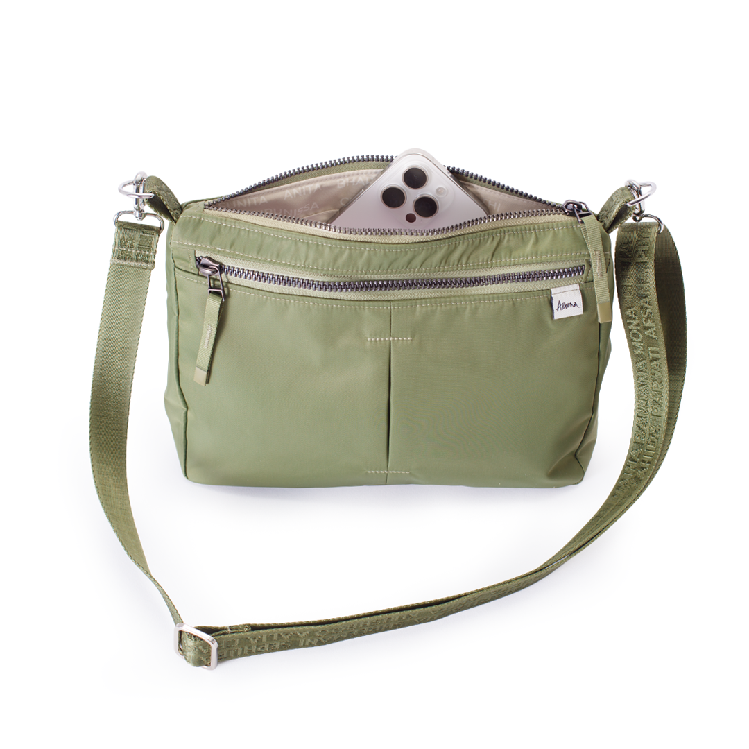 Shree Crossbody Bag DTM Aruna Olive Green #olive