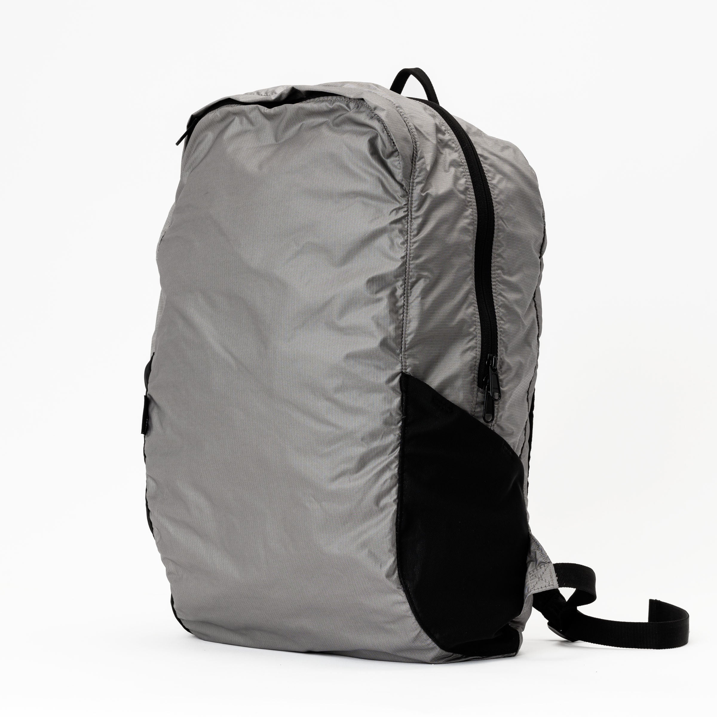 swathi backpack packable ultra thin mesh fabric ripstop gray #gray