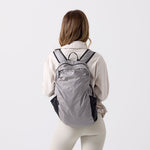 swathi backpack packable ultra thin mesh fabric ripstop gray #gray