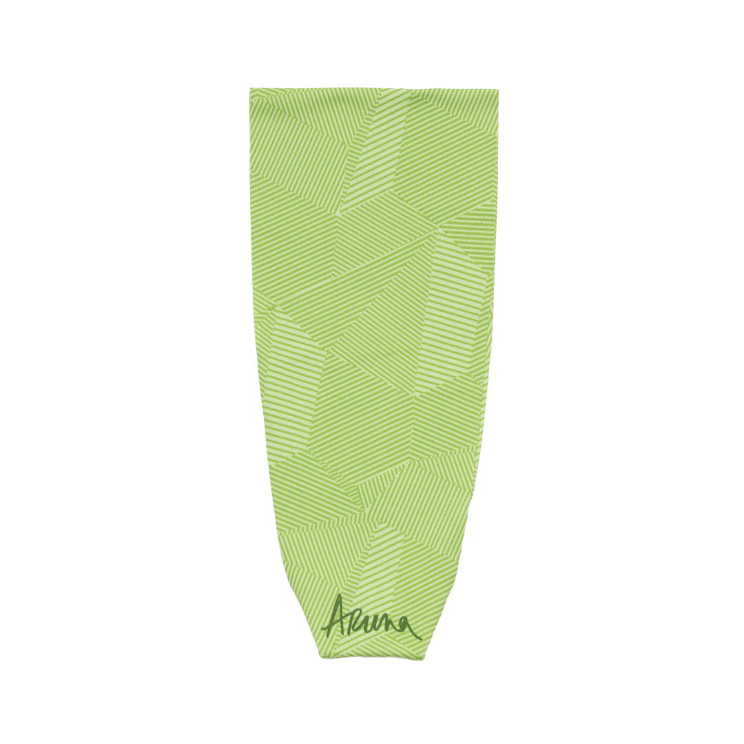 Reshma Non Slip Cloth Comfort Soft Workout Women Headbands Lime #lime