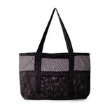 Zoya Mesh Beach Tote