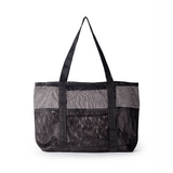Zoya Mesh Beach Tote