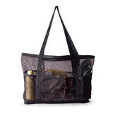 Zoya Mesh Beach Tote