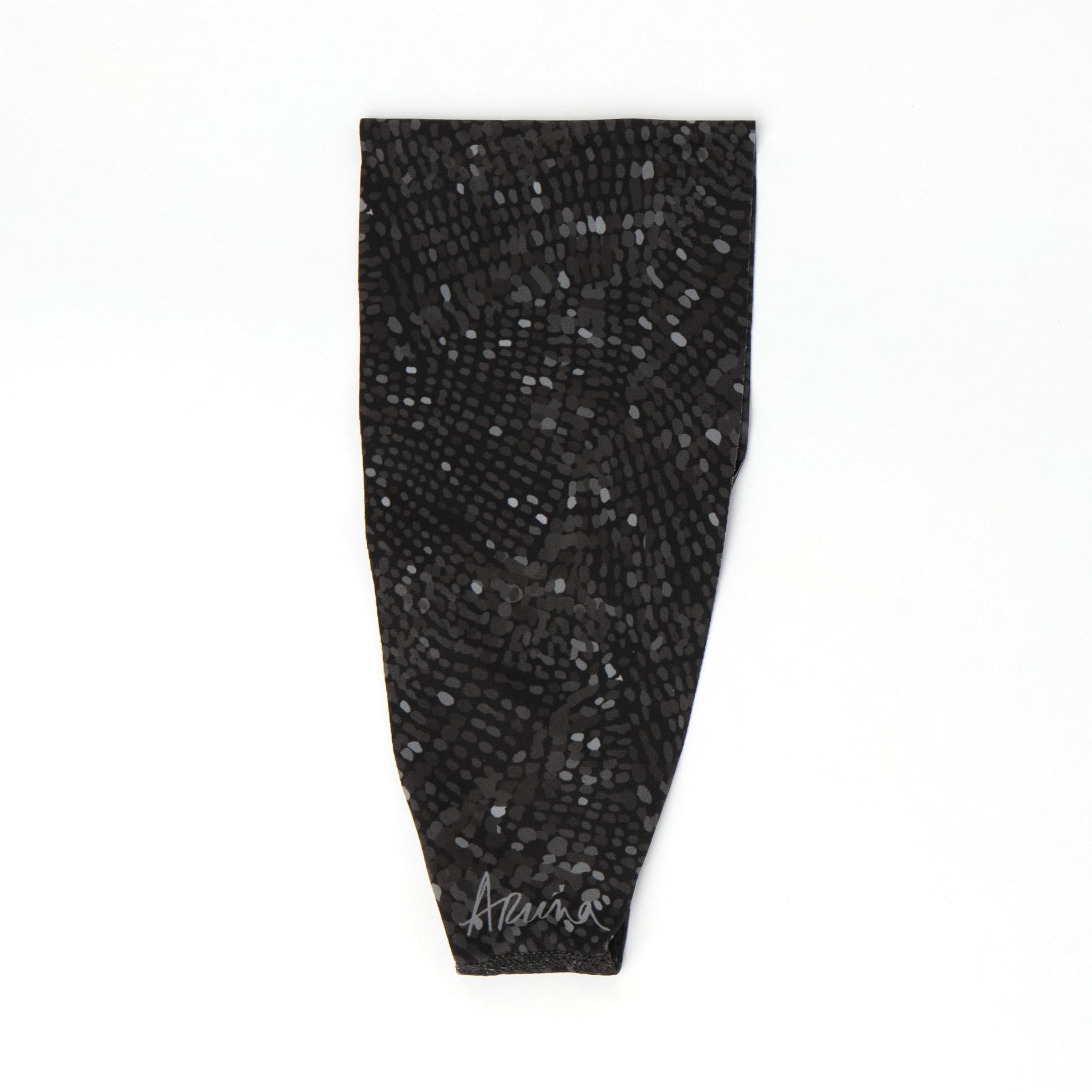 Non Slip Cloth Comfort Soft Workout Women Headbands 4 Inch One Size Black Mosaic #black_mosaic