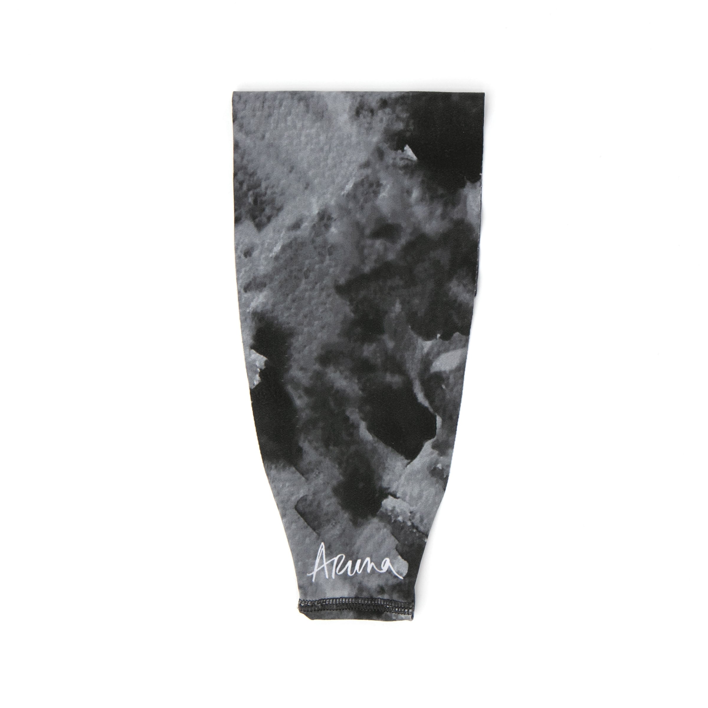 Non Slip Cloth Comfort Soft Workout Women Headbands 4 Inch One Size Black Watercolor Splash #black_watercolor_splash