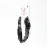 Non Slip Cloth Comfort Soft Workout Women Headbands 4 Inch One Size Black Watercolor Splash #black_watercolor_splash