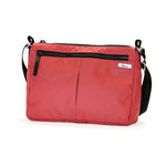 shree women crossbody nylon bag poppy red aruna #poppy_red