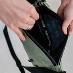 shree womens crossbody nylon bag olive green aruna #olive