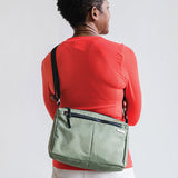 shree womens crossbody nylon bag olive green aruna #olive