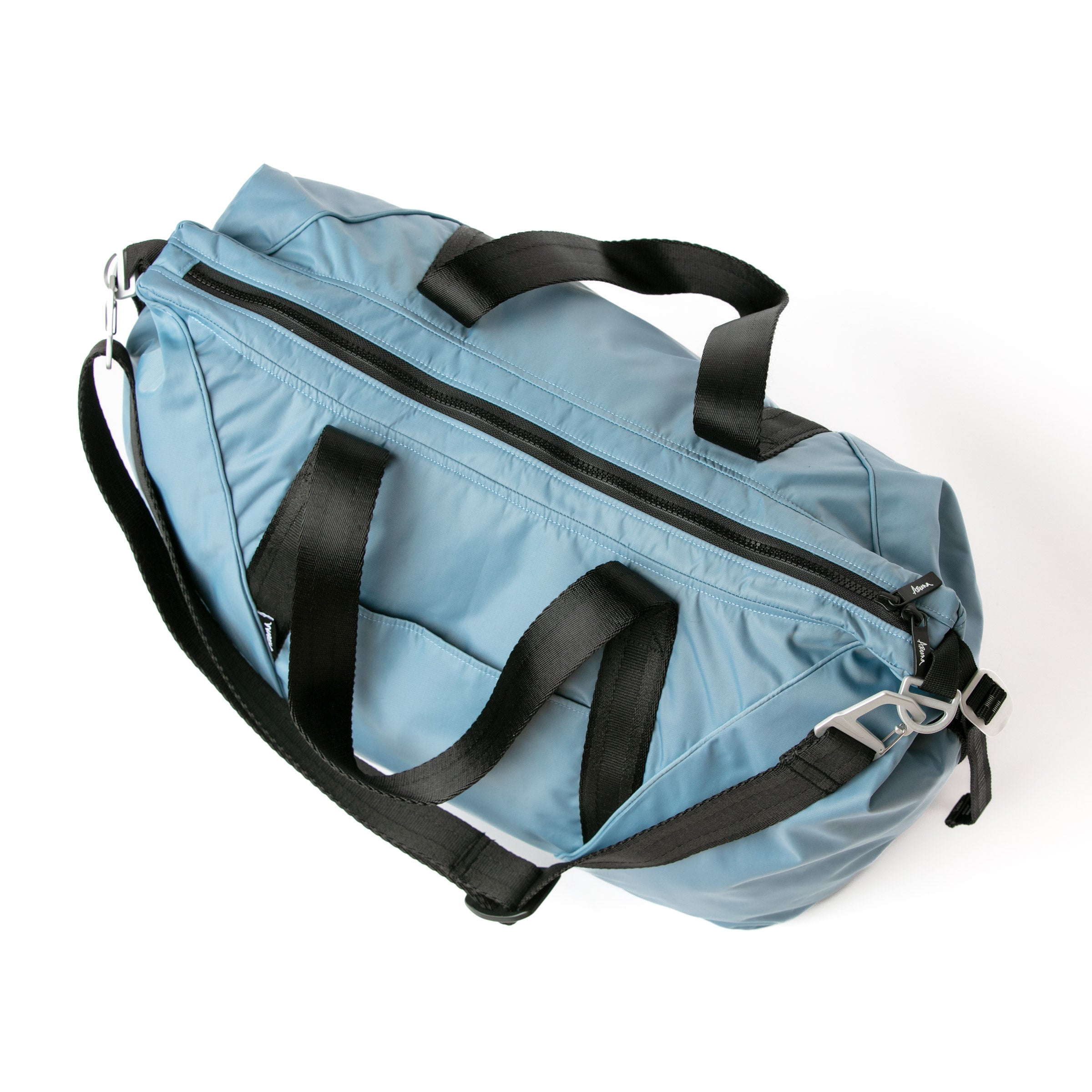aruna blue slate duffel bag nylon gym yoga #slate_blue