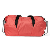 aruna red duffel bag nylon gym yoga #poppy_red