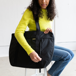Women Yoga Tote Holder Bag Matte Black #matte_black
