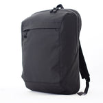 large backpack bag water-repellent recycled fabric laptop matte black #matte_black