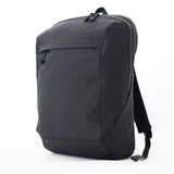 large backpack bag water-repellent recycled fabric laptop matte black #matte_black