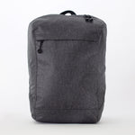 large backpack bag water-repellent recycled fabric laptop #charcoal