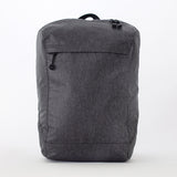 large backpack bag water-repellent recycled fabric laptop #charcoal