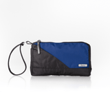 women's nylon zip wristlet snorkel blue #snorkel_blue